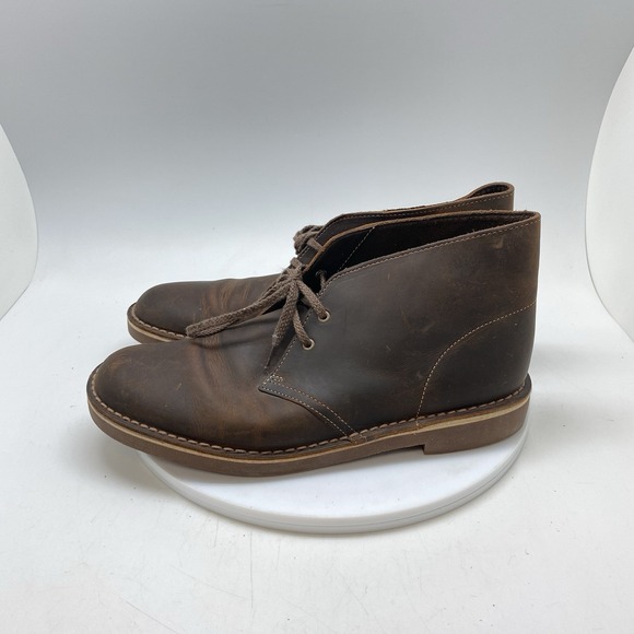 Clarks Bushacre Boots Mens 9 M Brown Casual Chukka Preppy Ankle Shoes 15522 main image 10